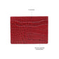 Luxuries Croco Design Card Holder