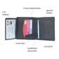 Luxury & Utility Brown Leather Bifold Wallet