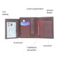 Modern Vertical Twist Wallet