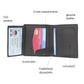 Luxury & Utility Brown Leather Bifold Wallet