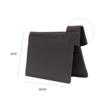 13084 Brown Leather Card Holder for Men and Women
