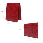 Red 10148 Wallet & 10119 Cardholder Combo for Men