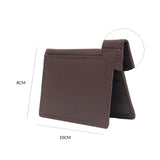 13084 Tan Leather Card Holder for Men and Women