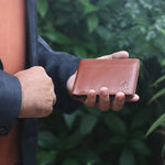 10012 Cognac Bifold Wallet