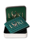 14123 Marvel Loki Green Bifold Wallet with Metal Box