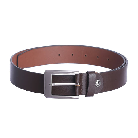 4226 Brown Leather Belt for Men