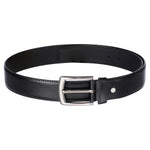 4207 Black Textured Belt for Men