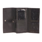 Timeless Luxury Brown Trifold Wallet