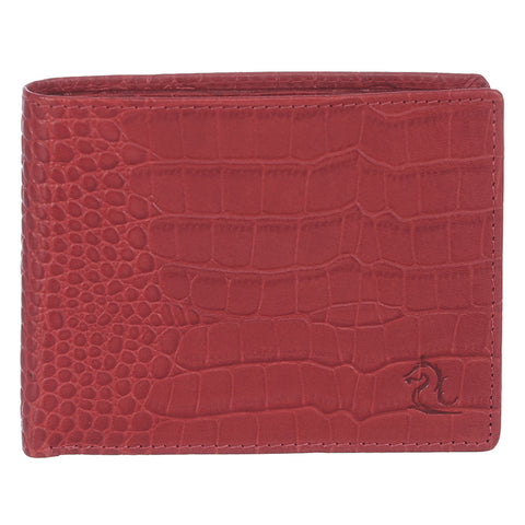 10095 Red Croco Wallet