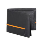 14053 Black & Tan Bifold Wallet