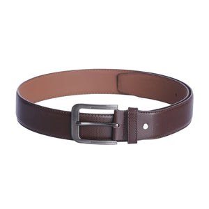 Perfect Blend Classic Brown Leather Belt