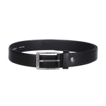 4237 Black Leather Belt for Men