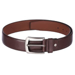 4207 Brown Textured Belt for Men