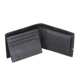 14053 Black & Tan Bifold Wallet