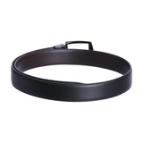4212 Black & Brown Reversible Textured Belt for Men