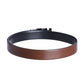 Two-in-One Reversible Leather Belt for Men
