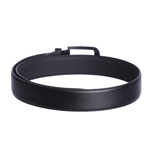 Modern Gentleman Premium Black Leather Belt