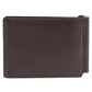 Effortless Luxury Brown Leather Money Clipper