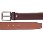 4207 Brown Textured Belt for Men