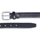 4103 Black Leather Belt for Men
