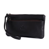 7027 Brown Leather Hand Pouch