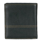 10088 Green Contrast Stitched Wallet