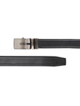 4246 Black & Brown Reversible Belt for Men