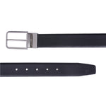 4113 Black & Brown Reversible Leather Belt for Men