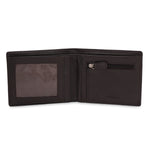 10093 Black Leather Bifold Wallet