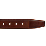 4164 Tan Textured Leather Belt for Men