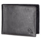 Premium Leather Titan Brown Bifold Coin Wallet