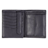 14027 Brown Vertical Bifold Wallet