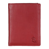 10096 Cherry Leather Card Holder for Men and Women