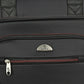 A overnight Stay Black Leather Travel Bag
