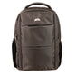 Versatile Unisex Black Leather Backpack