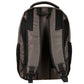 Versatile Unisex Black Leather Backpack