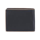 14056 Black & Tan Bifold Wallet