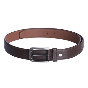 Everyday Brown Textured Belt