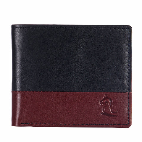 10109 Black & Red Bifold Wallet
