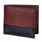 Discerning Gentleman Tan & Blue Leather Wallet