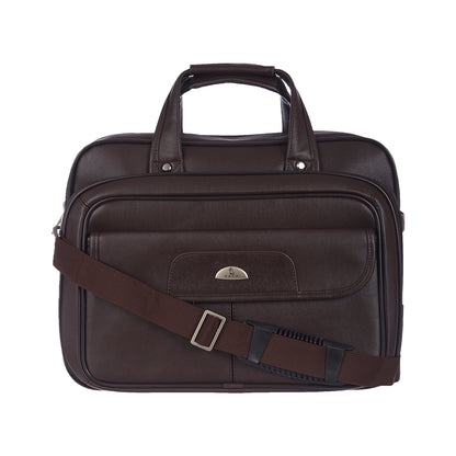 Professional's Premium Leather Laptop Bag