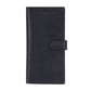 Durable, Sleek Black Leather Passport Holder