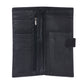 Durable, Sleek Black Leather Passport Holder