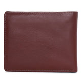 10093 Navy Leather Bifold Wallet