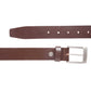 4104 Dark Tan Leather Belt for Men