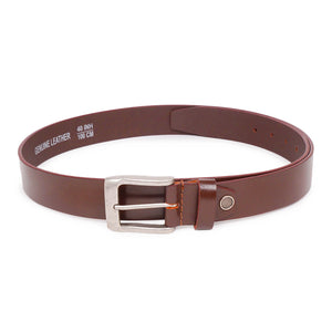 4104 Dark Tan Leather Belt for Men