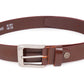 4104 Dark Tan Leather Belt for Men