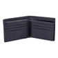 Smart Versatile Blue Contrast Stitched Wallet