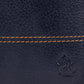 Smart Versatile Blue Contrast Stitched Wallet