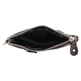 7028 Black Leather Hand Pouch